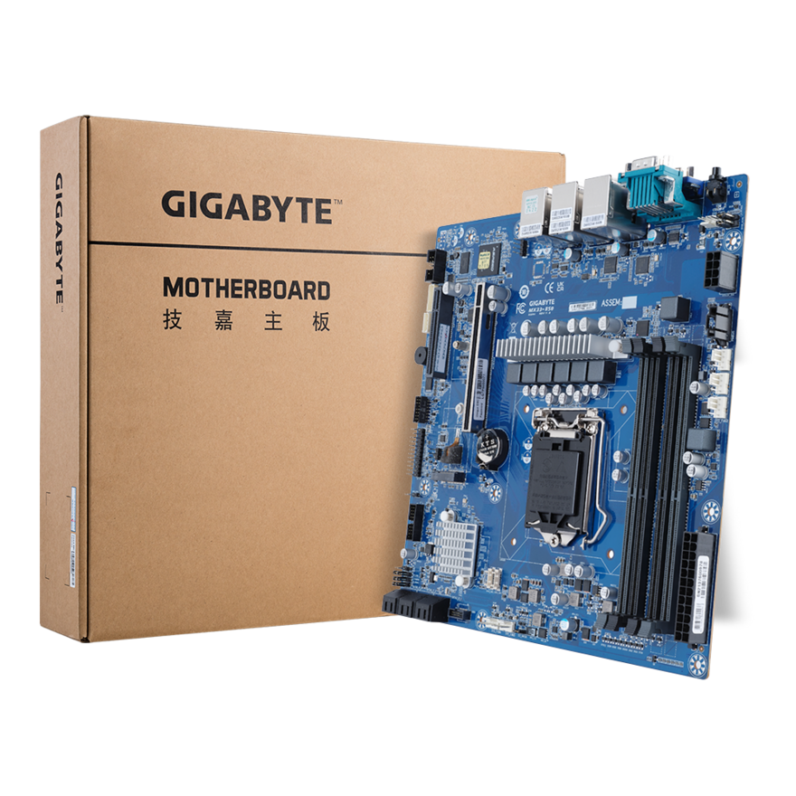 技嘉GIGABYTE 工作站主板  MX33-BS0 (rev. 1.x)  单路 Intel Xeon E-2300系列