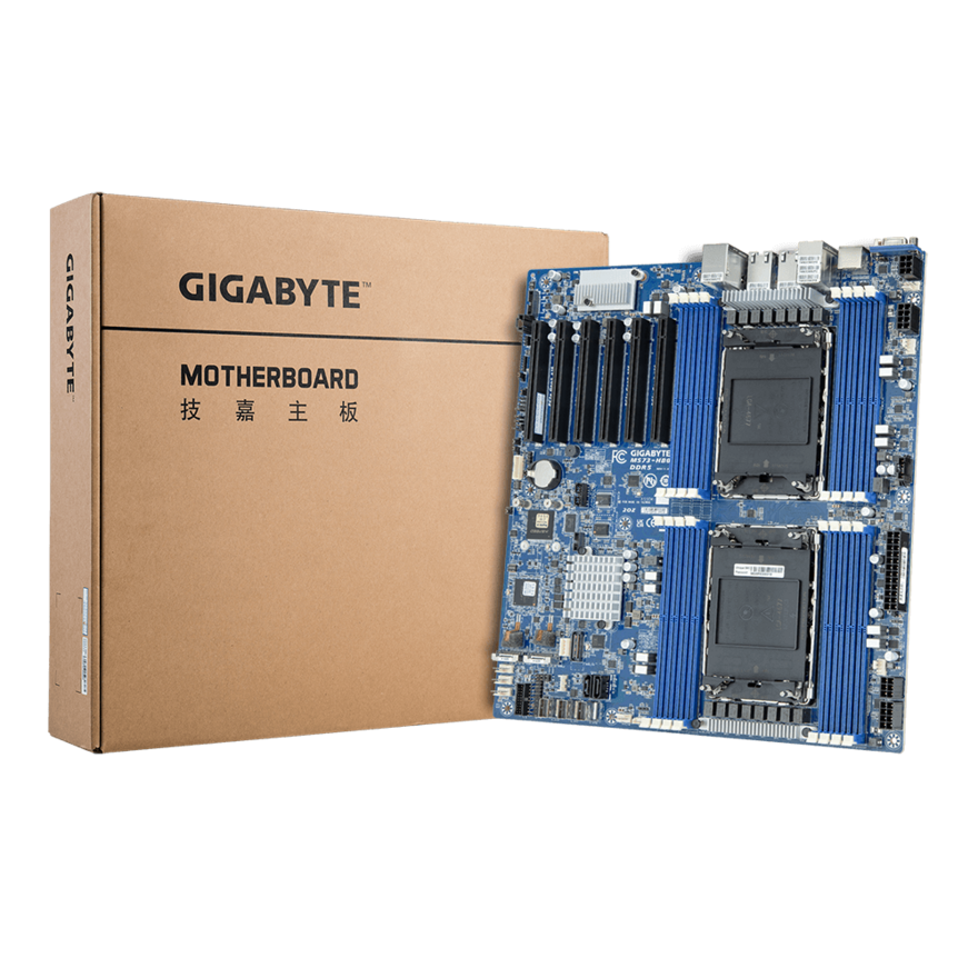 技嘉GIGABYTE 服务器主板  MS73-HB0  双路 Intel 至强系列