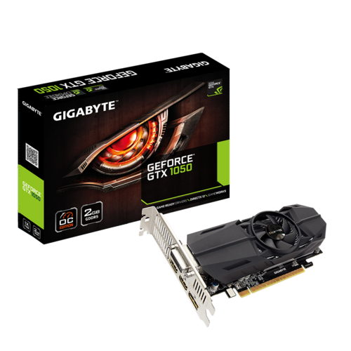 GeForce® GTX 1050 OC Low Profile 2G