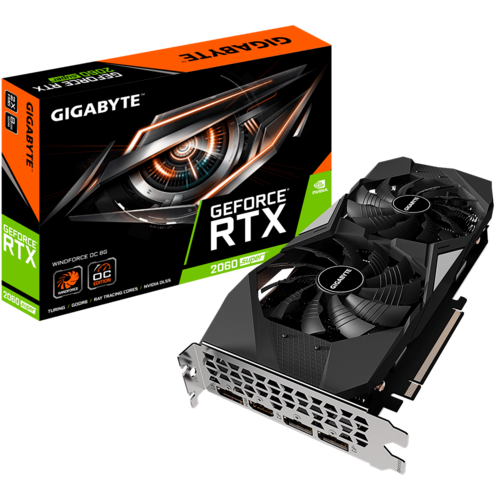 GeForce® RTX 2060 SUPER™ WINDFORCE OC 8G (rev. 2.0) - 显卡