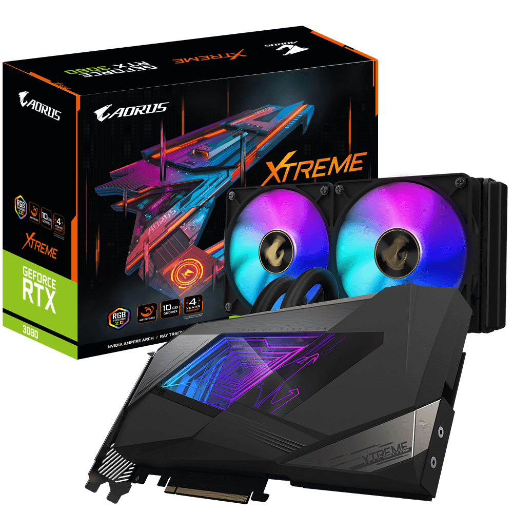 AORUS GeForce RTX™ 3080 XTREME WATERFORCE 10G (rev. 1.0) 特色重点