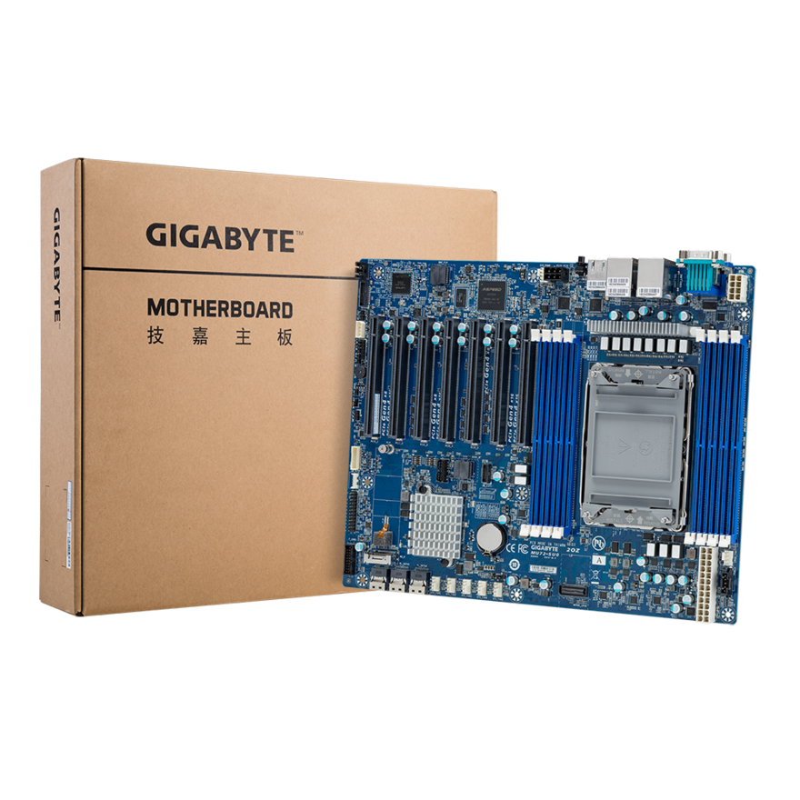 技嘉GIGABYTE 服务器主板  MU72-SU0  单路 3代 Intel Xeon 可扩展处理器 /  W-3300系列