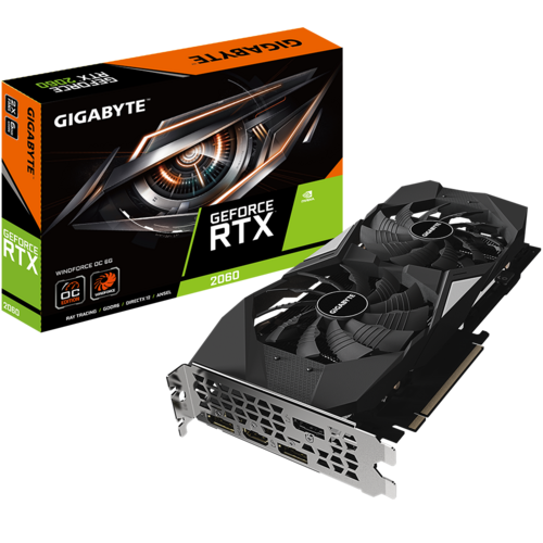 GeForce RTX™ 2060 WINDFORCE OC 6G (rev. 1.0) - 显卡