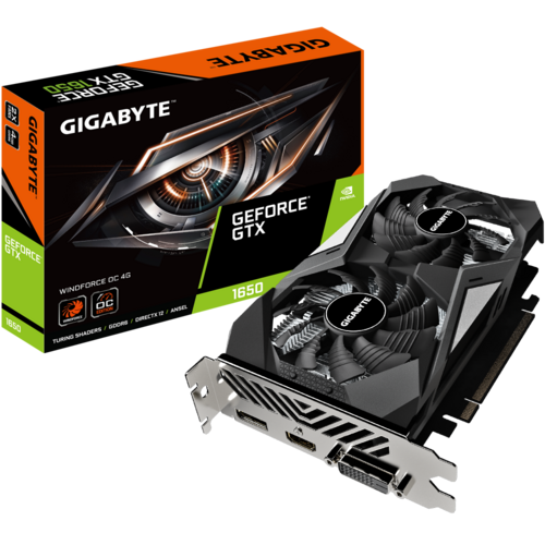 GeForce® GTX 1650 D6 WINDFORCE OC 4G (rev. 2.0) - 显卡