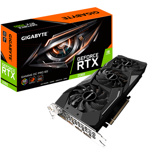 GeForce RTX™ 2060 GAMING OC PRO 6G (rev. 2.0) - 显卡