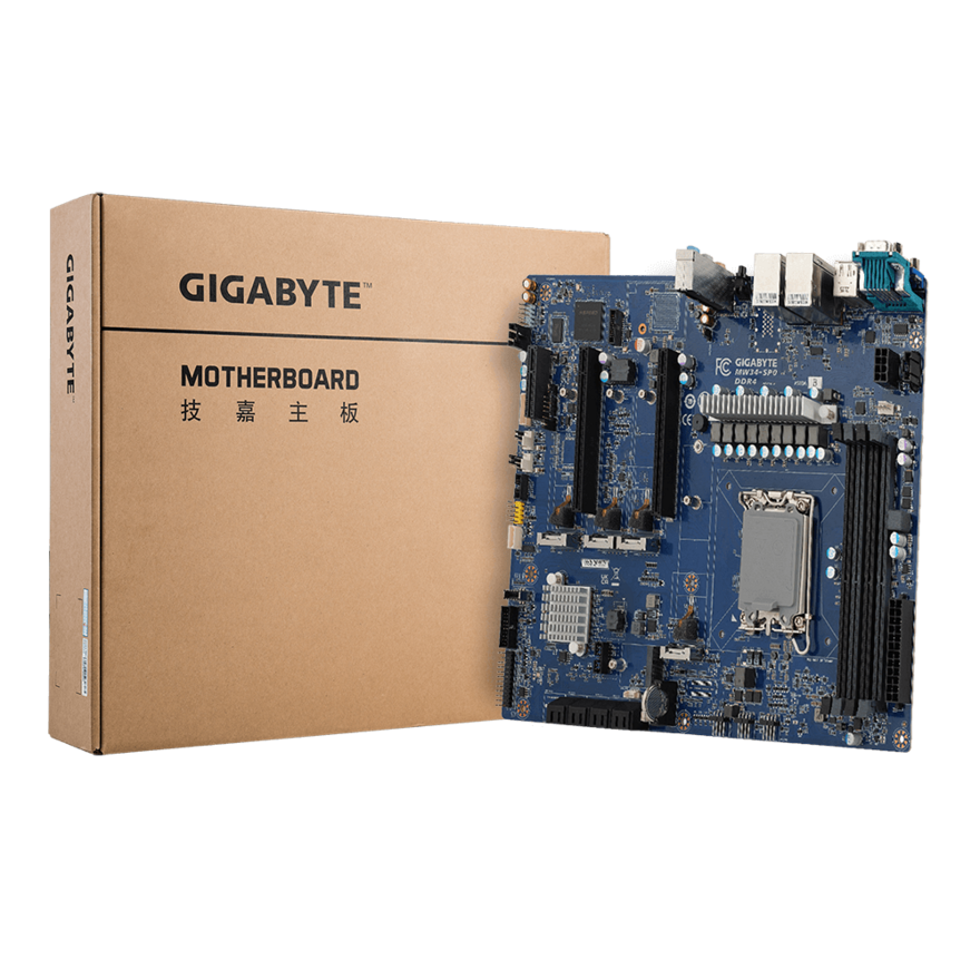 技嘉GIGABYTE 工作站主板  MW34-SP0 (rev. 1.1)  单路 13代 Intel Core 处理器
