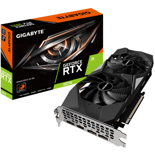 GeForce RTX™ 2070 WINDFORCE 2X 8G (rev. 3.0) - 显卡