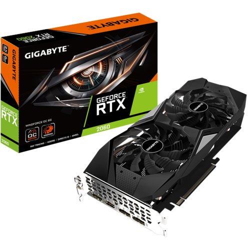 GeForce RTX™ 2060 WINDFORCE OC 6G (rev. 2.0) - 显卡
