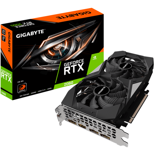GeForce RTX™ 2060 D6 6G (rev. 2.0) - 显卡
